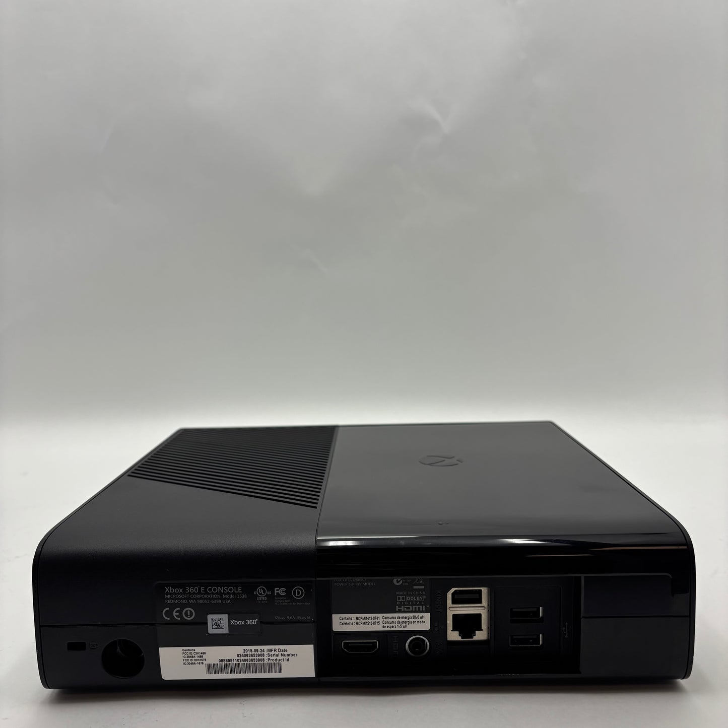 Microsoft Xbox 360 E 4GB Console Gaming System Black 1538