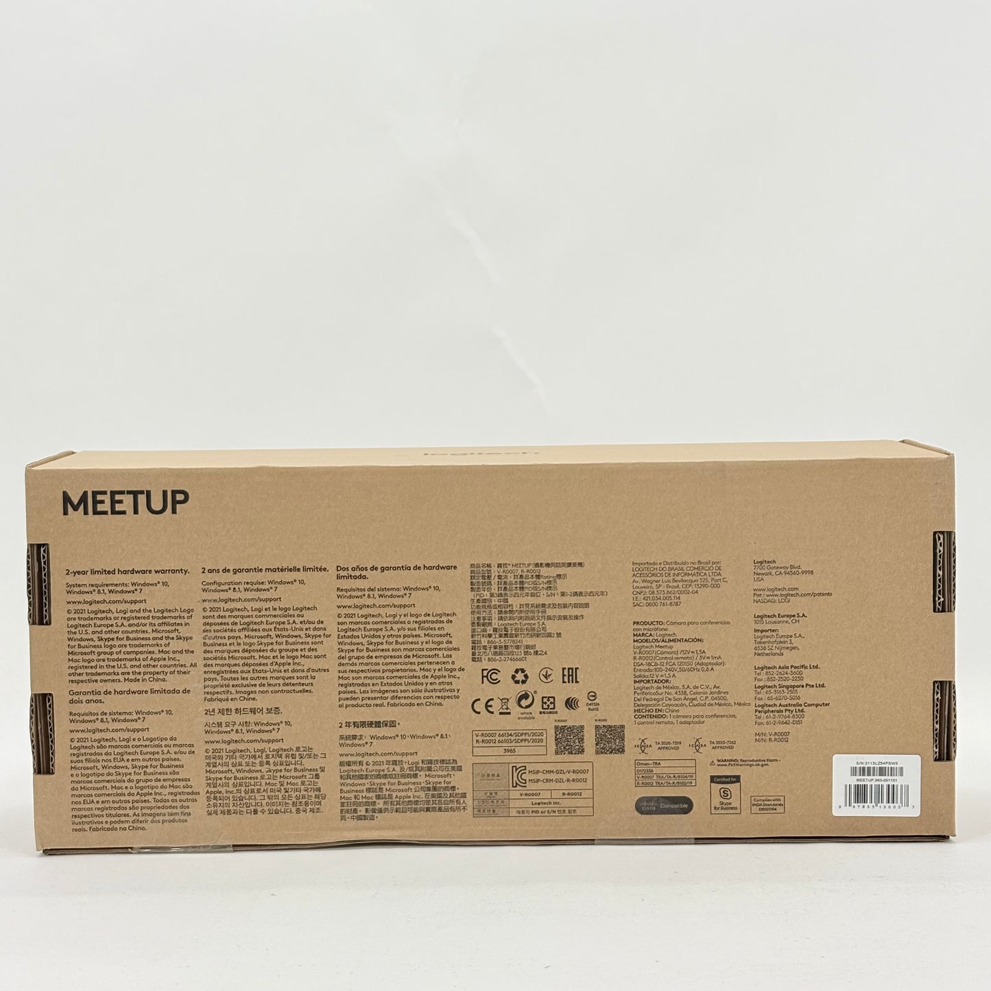 New Logitech Meetup Conference Camera 960-001101