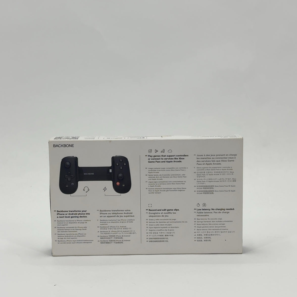 Backbone Wireless Controller Black BB-51-P-BR Controller Iphone / Andr ...