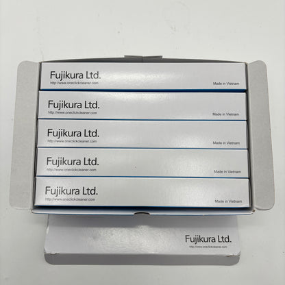 Lot of 5 One-Click Cleaner MPO Fiber Optic Cleaner MPO-CLK-D