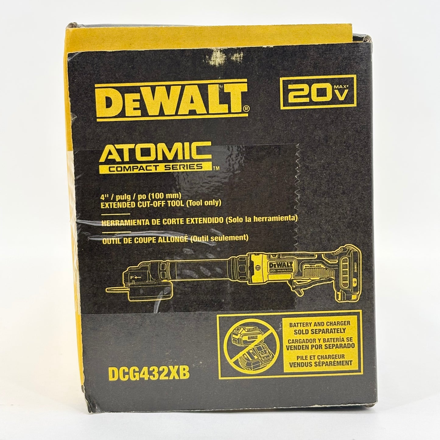 New DeWalt DCG432XB 20V MAX EXTENDED CUT-OFF TOOL (Tool Only)